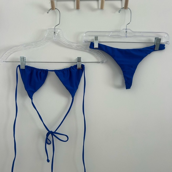 Other - Lilikoi Blue Bikini Set